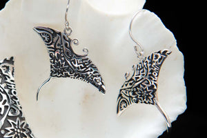 Aloha Manta Ray Earrings