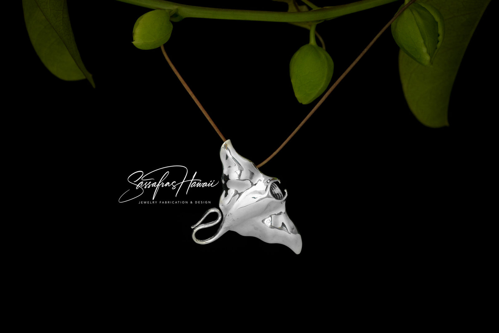 3D Manta Pendant