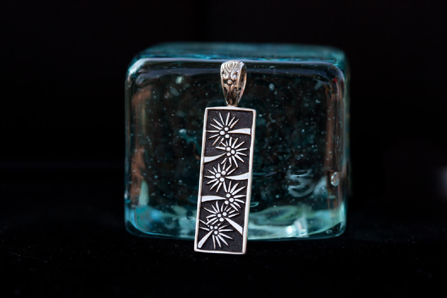 Ohia and Lehua Blossom Pendant