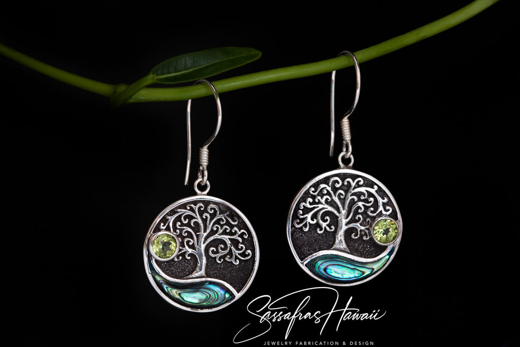 money tree earrings Tree of Life Earrings