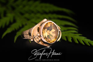 Oval Citrine Ring *SOLD*