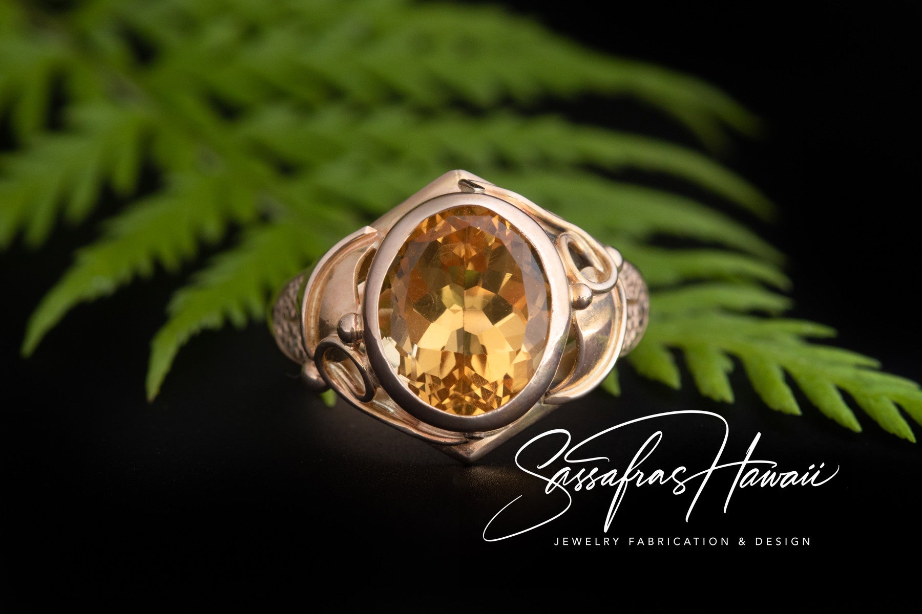 Oval Citrine Ring *SOLD*