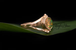 Mexican Fire Opal Ring SOLD