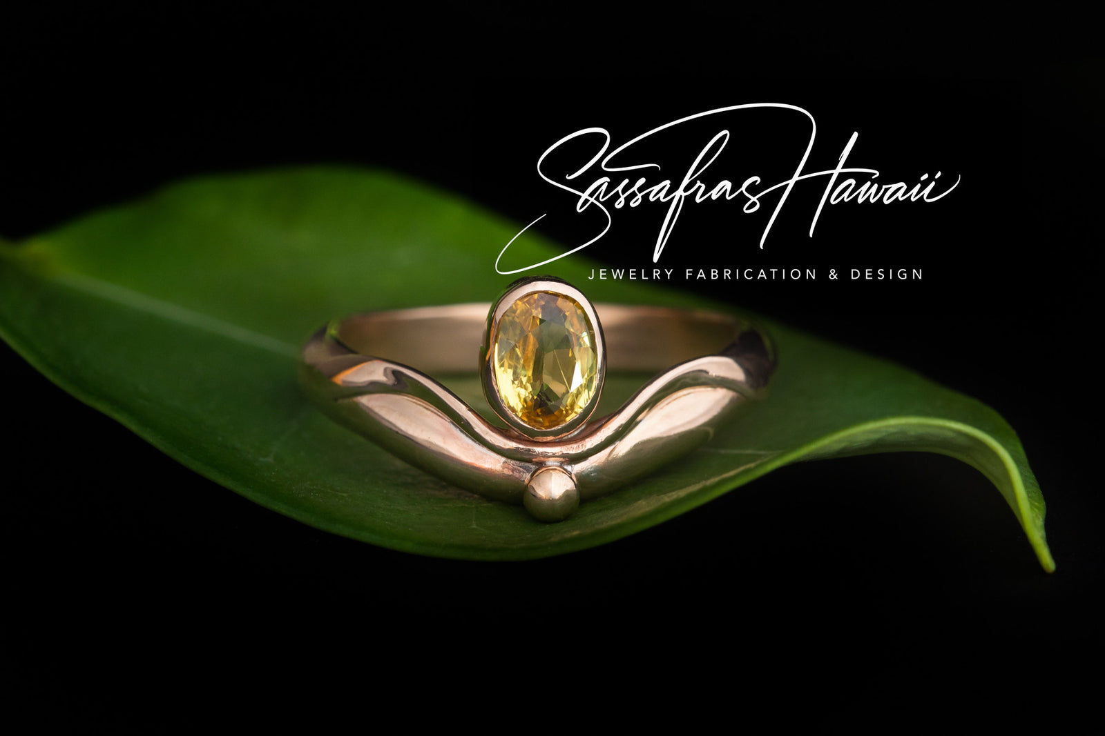 Yellow Sapphire Ring SOLD