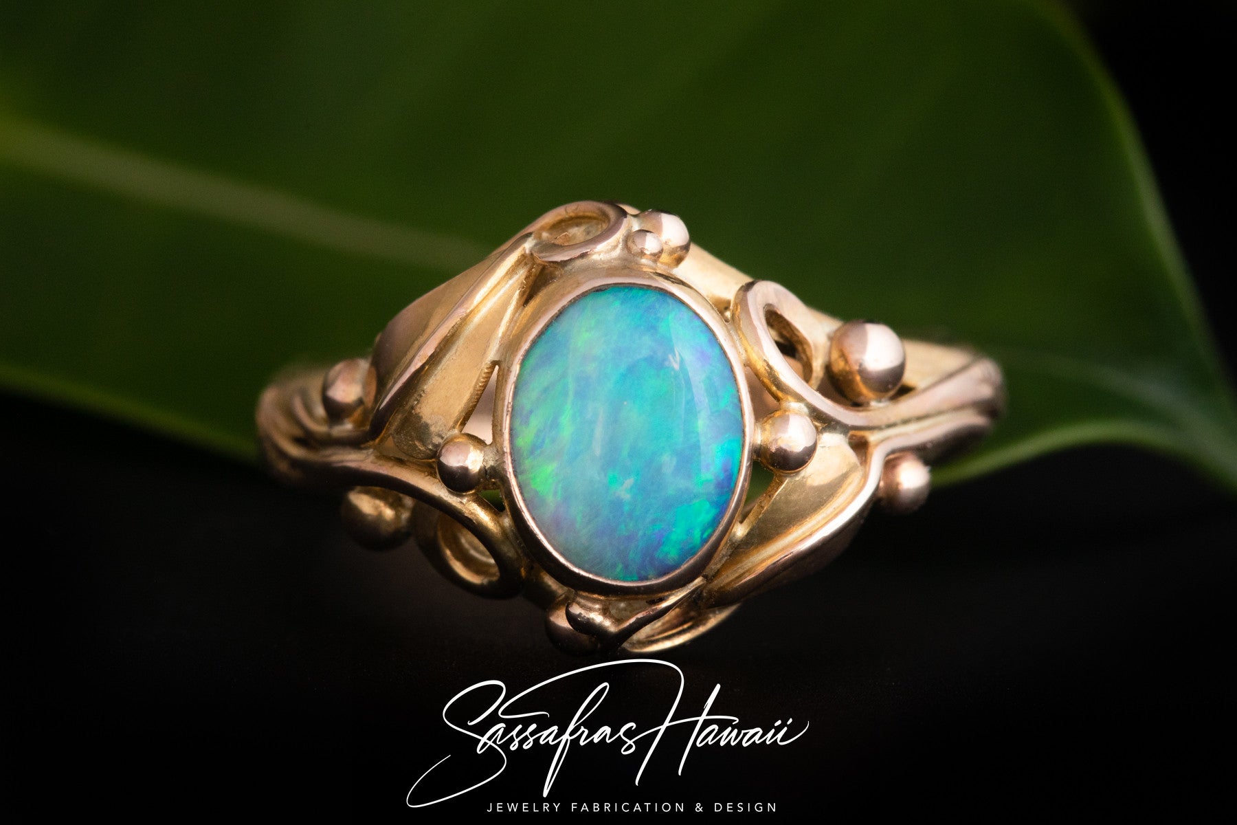 Blue Australian Opal SOLD